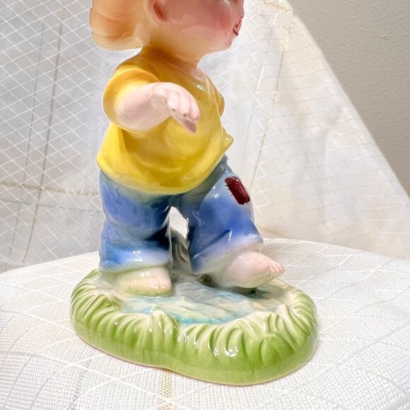 Vintage Josef Originals HAPPINESS is MUD PUDDLES Series Figurine - Picture 9 of 10